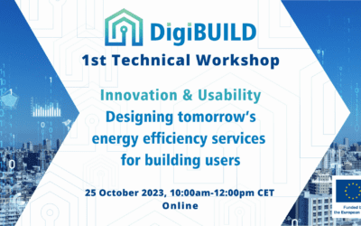 1st Technical Workshop on DigiBUILD Services